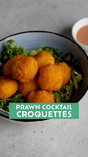Say hello to your new party food obsession; our Prawn Cocktail Croquettes! Crispy on the outside, creamy cocktail sauce and full prawn-y goodness on the inside. They’re here for a good time… but not a long time! If you see them at Costco, run — don’t walk. Stock up while you can and level up your party season snacking | Mrs. Tran's Kitchen