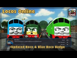 Locos Online ~ Updated Boco & Blue Boco [BADGE SPOILERS]