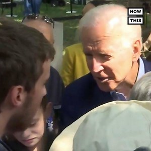 ‘You know, I used to be a very bad stutterer.’ — Joe Biden exchanged these encouraging words with a young man who has a stutter, like the Democratic frontrunner once had | NowThis Impact