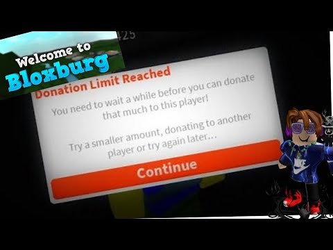 How To Fix Bloxburg Donation Eror!! 2020