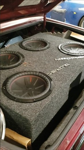 Box Chevy Beating Hard 4 12s #1k #2k #kickeraudio #kicker #boxchevy #caprice #bass #automobile