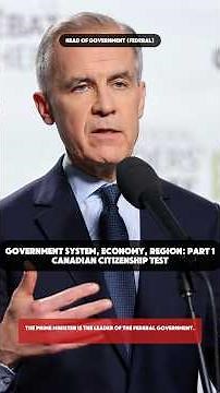 Canadian Citizenship Test Government, Economy, Region Part 1