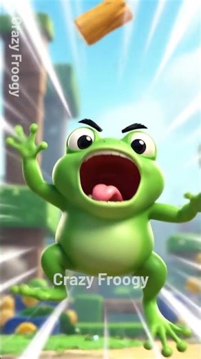 Crazy Froogy’s EPIC Jump Fail 😂🐸💥 | Funny Frog Shorts