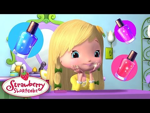 Nail Makeover with Lemon 💛 Lemon Meringue Compilation 💛 Strawberry Shortcake Full Episodes