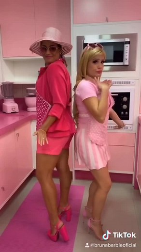 Bruna Barbie no TikTok