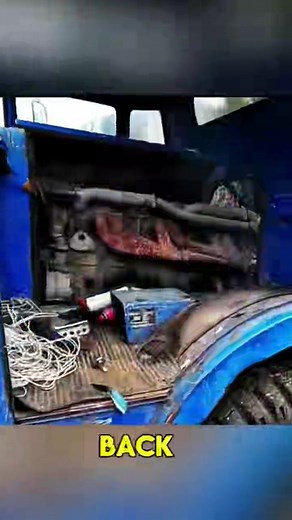 10 years dead... now it roars again 🔥🚛 #Restoration #ClassicMachine #BackToLife #PowerRevived #videoviral | AT Fact