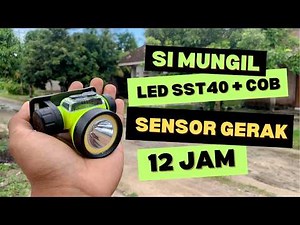 SMALL LONG LASTING HEAD LIGHT USING LED SST40 SUNREI POSEIDON S2