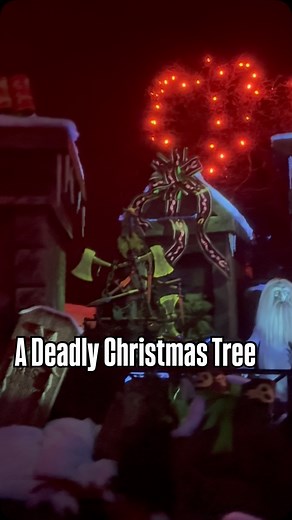 18 reactions · 14 comments | A Christmas tree made of axes and hatchets? Only Jack Skellington would think that’s festive! Haunted Mansion Holiday always knows how to mix merry with a little bit of macabre. Follow @mousing.through.the.magic for more magical moments around Disneyland | Mousing Through the Magic | Facebook