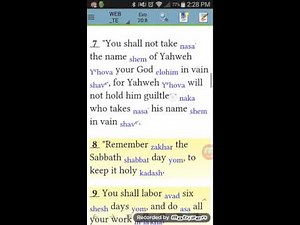 Using the MySword Bible app for Android