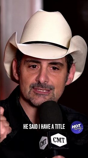 Brad Paisley Talks Christmas Album | #CMT #cmtHot20