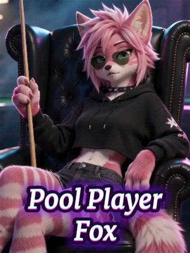 I took a break at a lounge today and saw a furry fox woman named,