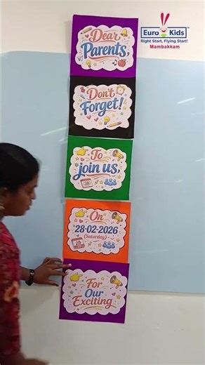 4 Days to Go! 🥳 EuroKids Mambakkam Annual Day 2026