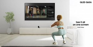 True or false: With Multi View, you can watch what's on your TV and your mobile on the same screen at the same time. | Samsung | Facebook