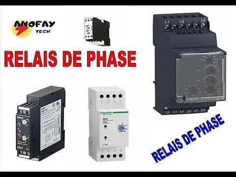 relais de phase explication et cablage