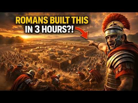 How 5,000 Roman Soldiers Built a Full Fort in 3 Hours