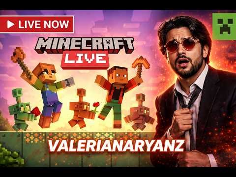 LIVE: Minecraft First Time 🔴 | Noob Survival | Let’s Build & Explore!