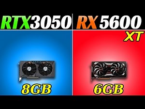 RTX 3050 vs. RX 5600 XT | 20 Games Benchmarks