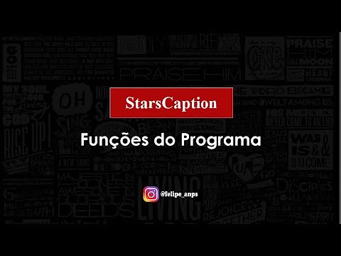 Tutorial para o Programa StarsCaption - felipe_anps