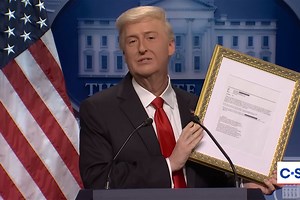 'SNL' mocks Donald Trump's reaction to Epstein files in cold open