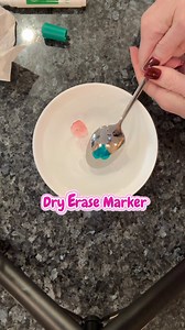 ✨ Magic Spoon Science That Feels Like a Trick ✨ Draw a picture on the back of a metal spoon with a dry erase marker, dip it slowly into water, and watch the drawing lift off and float. Kids stare. Parents blink. Science quietly wins. Here’s what’s happening in kid friendly terms: Dry erase marker does not stick very well to smooth metal. When water slides underneath the drawing, the ink lets go and floats on top because it does not mix with water. This is one of my favorite screen free science a