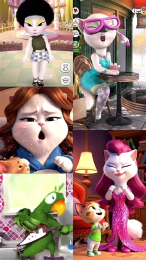 Angela Achoo Dance 😂🐱