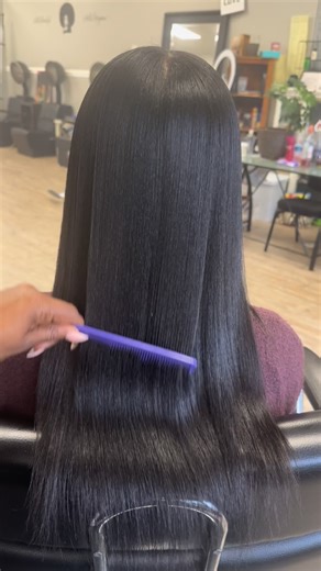 SILKY BLOWOUT 💇🏽‍♀️ Accepting new crowns 🩷 Booking site: https://krownd-by-kia-llc.square.site/s/appointments #fyp #hairstylist #spartanburgsc #silkpress #explore | Nakia Monique