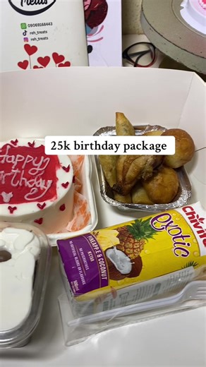 Delicious 25k Birthday Package for Celebrations