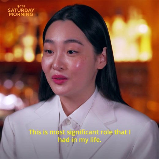 TOMORROW: Actor Minha Kim sits down with Michelle Miller to chat about her role in Apple TV's Pachinko and the importance of the role for her. | CBS Mornings