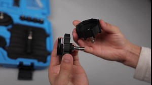 PLAYOCCAR Master Cylinder Adapter Set with 2 Universal Adapters, Brake Fluid Bleeder Adapters Kit Work on Most Current Master Cylinder Reservoirs