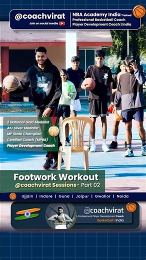 Improve Your Footwork FAST ⚡ Basketball Workout Part 2 (Game Moves)