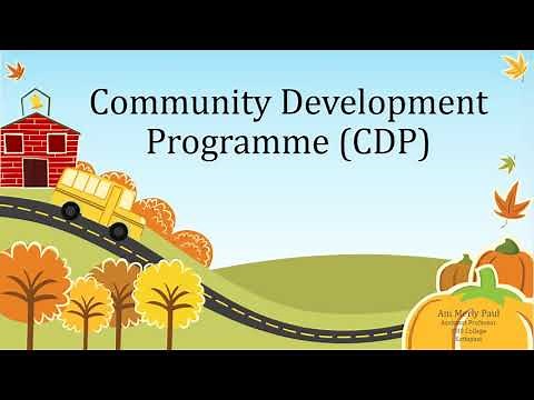 Community Development Programme CDP