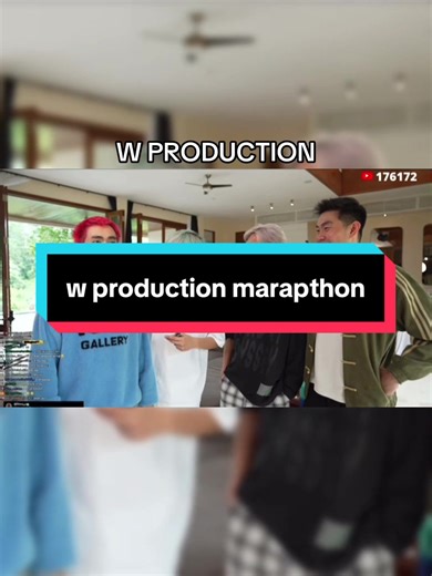 Room Tour of W Production's Marapthon Final Season