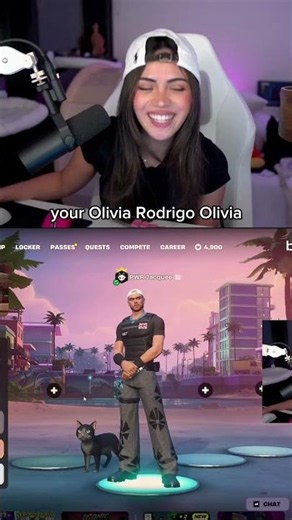 Fortnite cosplays too good 😭 Olivia Rodrigo to Mongraal