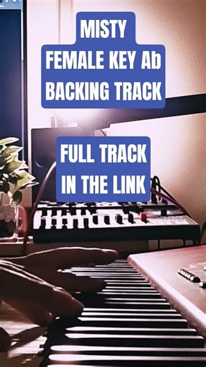 Misty female key Ab Backing Track