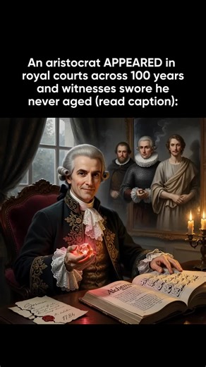 1. 1710–1822, a man calling himself Count of St. Germain appears in European courts spanning a century. Fluent in French, German, English, Italian, Portuguese, Spanish, Russian, Arabic, Chinese, Sanskrit — no accent. Virtuoso violinist, painter, advanced chemist. Voltaire wrote: