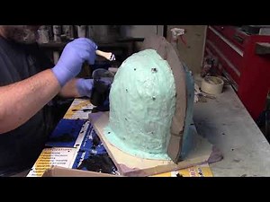 Making the Mandalorian Helmet Mold