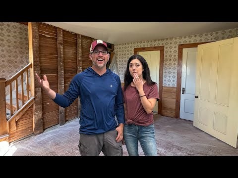 Trying to SALVAGE What We CAN! RENOVATING Our 150 Year Old FarmHouse