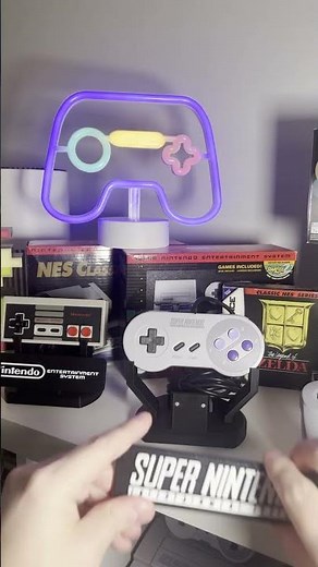3D Printed SNES Controller Display! #3DPrinting #BambuLab #SNES