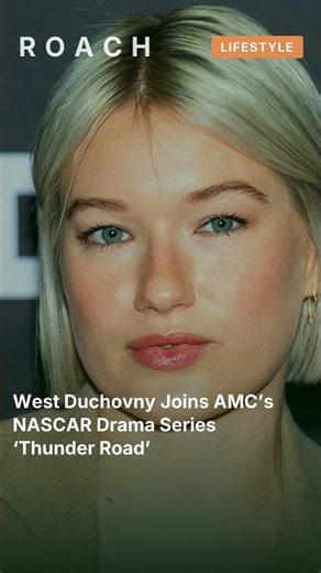 West Duchovny Joins AMC’s NASCAR Drama Series ‘Thunder Road’ #shorts