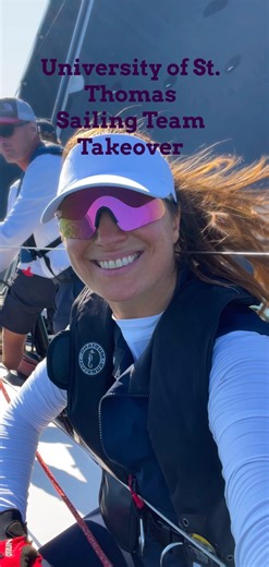 The University of St. Thomas Sailing Team prepped for their upcoming intercollegiate offshore regatta (IOR) in New York with an exciting Lake Superior takeover aboard the SV Bellatrix, a McConaghy 38. #lakesuperior #mc38 #universityofstthomas | Rebekah Evingson