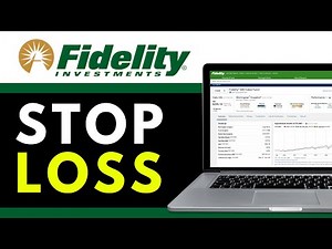 How to Put a Stop Loss on Fidelity 2025 | Set Stop Loss On Fidelity (CORRECT WAY)