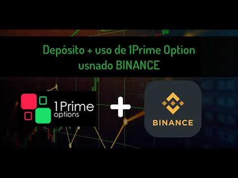 Como depositar en 1 Prime Option con BINANCE