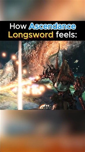 How Long Sword Feels in Ascendance | MH Wilds Expansion #mhwilds