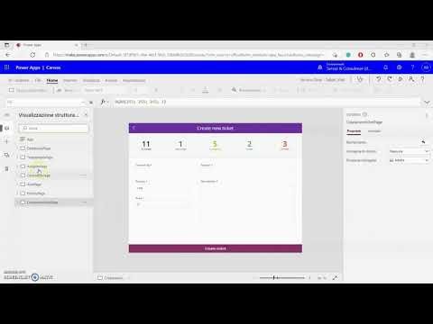 Microsoft PowerApps - シンプルなコード設定