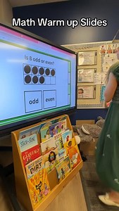 Even and odd! I have a full school year (September-April) of warm up math slides! Bundle Available in my TPT💚 comment MATH for link! #kindergarten #kindergartenteacher #kindergartenmath #math #earlymathskills #mathteacher #elementaryschool #elementaryteacher #educational #educational #learningvideo #teachingideas #homeschool #tpt #tptseller #teachingresources #tia #tea #dailymath #moms #momsoftiktok #teachers #homeschoolersoftiktok #teachingresources #mathfluency #teacher | Mrs. Peters Class