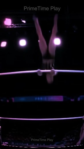 Unbelievable balance beam skills #gymnastics #olympics #paris2024