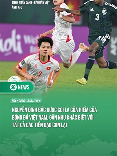 NGUYỄN ĐÌNH BẮC ĐƯỢC COI LÀ CỦA HIẾM CỦA BÓNG ĐÁ VIỆT NAM, GẦN NHƯ KHÁC BIỆT VỚI TẤT CẢ CÁC TIỀN ĐẠO CÒN LẠI #theanh28 #theanh28news #tiktoknews