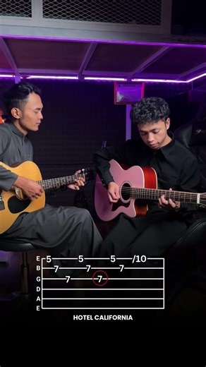 Hotel California Outro Solo Harmony #guitartabs