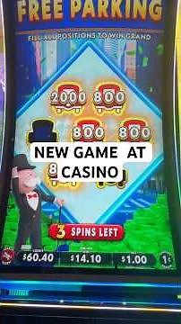 New monopoly slot! #casino #slots #casinoshort #gamble