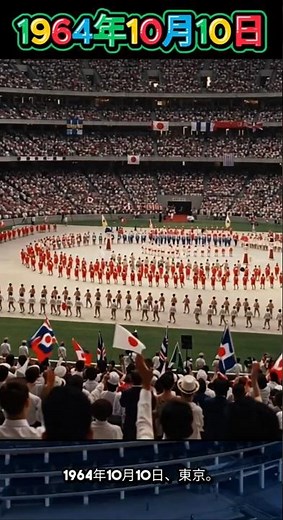 1964年東京オリンピック開幕！アジア初の祭典が世界を変えた日